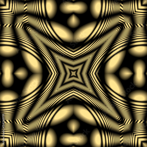 Stylish abstract Kaleid-O-Rama texture