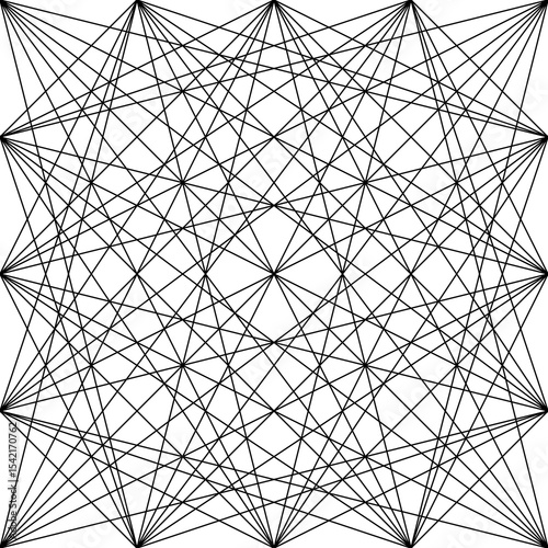 Seamless pattern with ornamental geometric background.