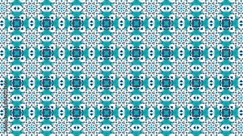 Abstract and geometric Seamless Pattern design suitable for fabric or wrapping paper.