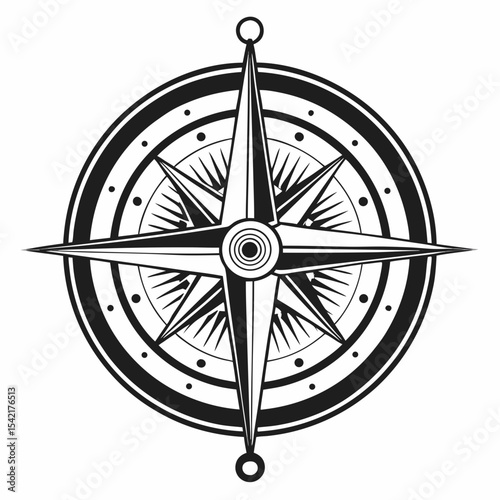 compass and map