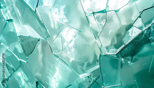 ソフトターコイズカラーの上品なガラステクスチャ、透け感と光の反射が美しい高級感のある背景素材
Elegant Glass Texture in Soft Turquoise – Translucent and Reflective Surface for Luxury Backgrounds