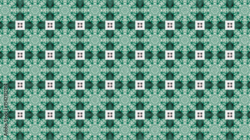 Abstract and geometric Seamless Pattern design suitable for fabric or wrapping paper.