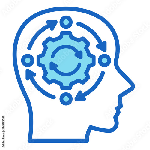 Systems Thinking  Icon Element For Design	