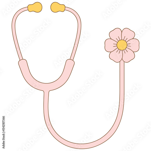 Groovy Retro stethoscope
