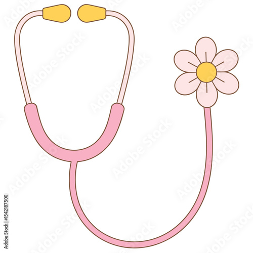 Groovy Retro stethoscope
