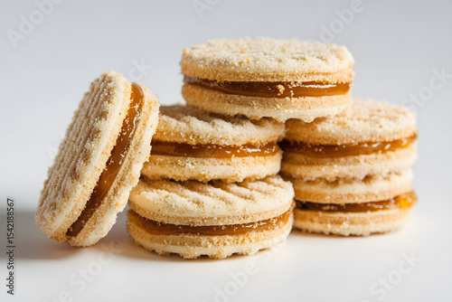 Argentine Alfajores with Dulce de Leche Filling