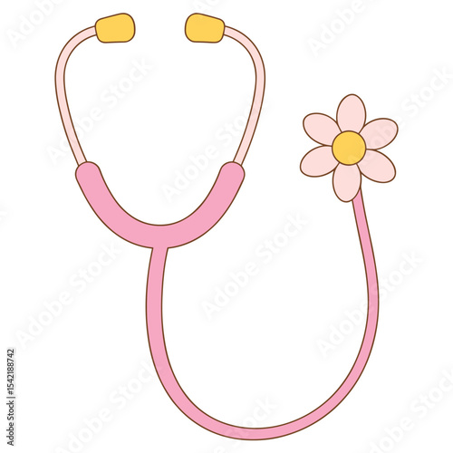 Groovy Retro stethoscope
