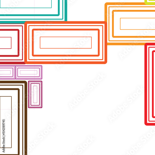 a layered rectangular grid