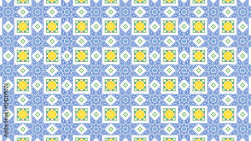 Modern and trendy Seamless Pattern design suitable for fabric or wrapping paper.