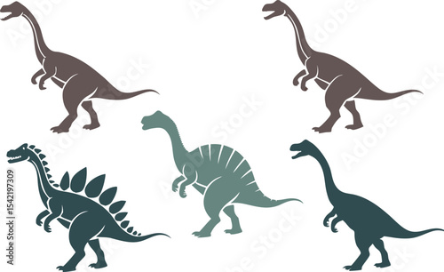 Dinosaur Clipart Set for Kids and Learning. Colorful Dinosaur Clipart Collection for Crafts. Fun Dinosaur Clipart Set for Print Projects. Cute Dinosaur Clipart Bundle for Designers. Dinosaur Clipart
