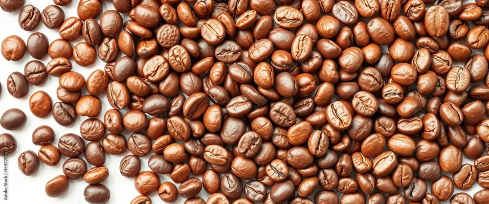 Loosely clustered watercolor coffee beans, rich browns & earthy tones, isolated on white, coffee beans, roasted Loosely clustered watercolor coffee beans, rich browns & earthy tones, isolated on white, coffee beans, roasted