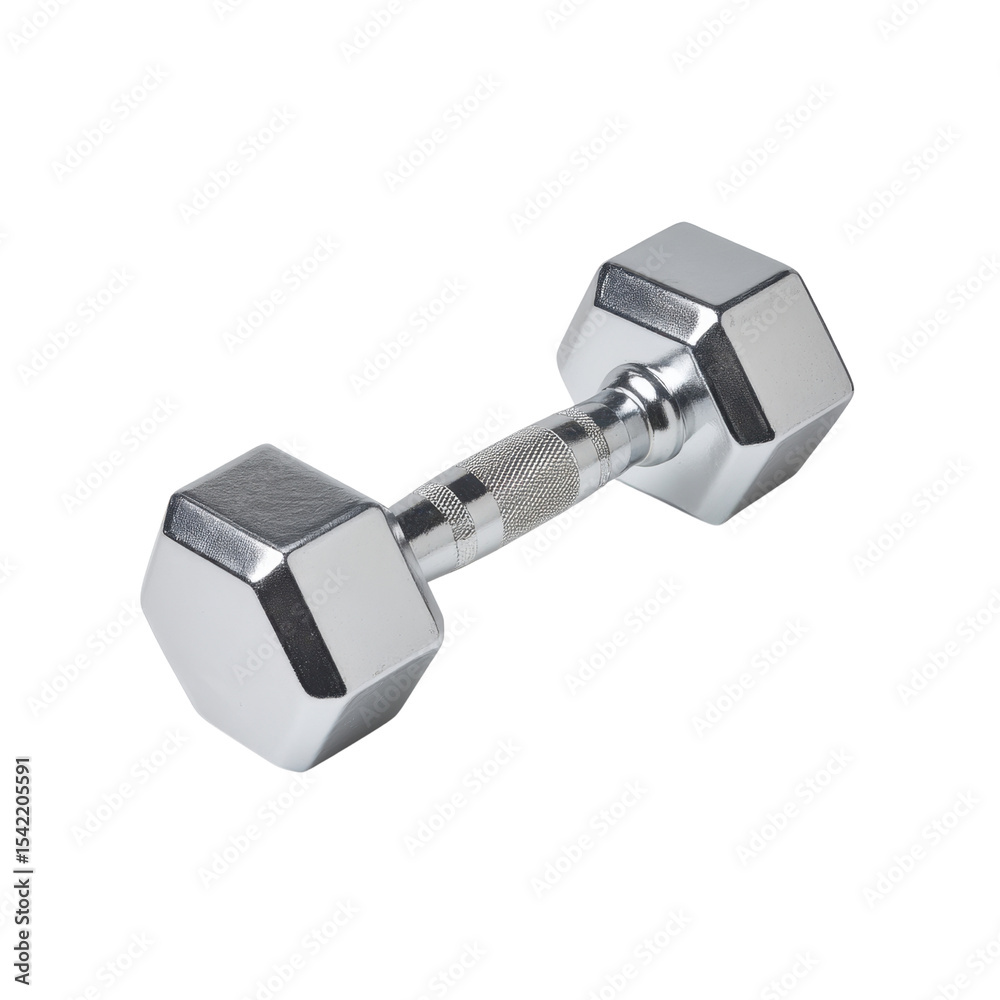 Shiny Chrome Dumbbell Isolated on White Background for Fitness and Exercise Equipment Display Transparent background or png Shiny Chrome Dumbbell Isolated on White Background for Fitness and Exercise Equipment Display Transparent background or png