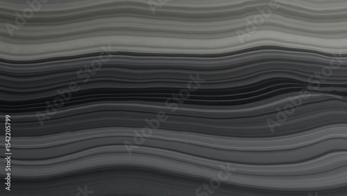 Fluid wave pattern in muted gray tones. Dynamic design showcases modern elegance. Ideal for artistic backgrounds and stylish decor. Perfect for creative applications and contemporary aesthetics.