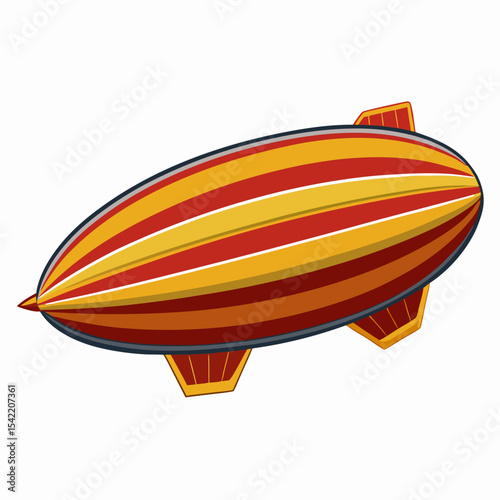 vector illustration of a hot air balloon