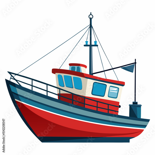 ship in the sea