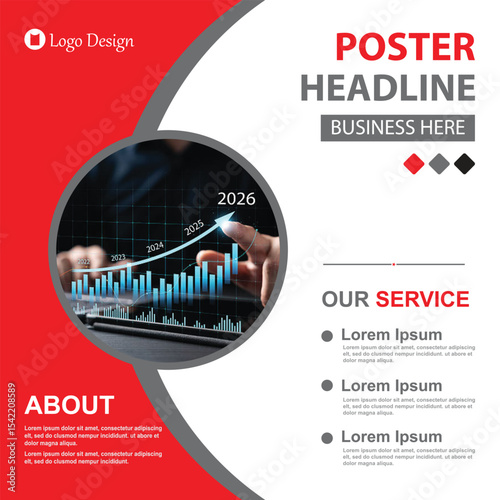 Social Media Marketing Design Template for Online Business