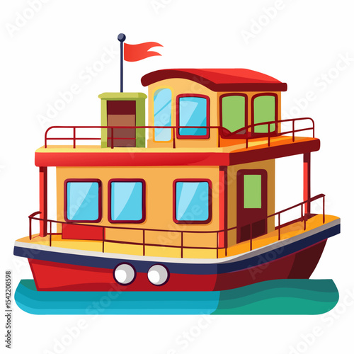 boat on the sea