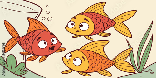 set of fish