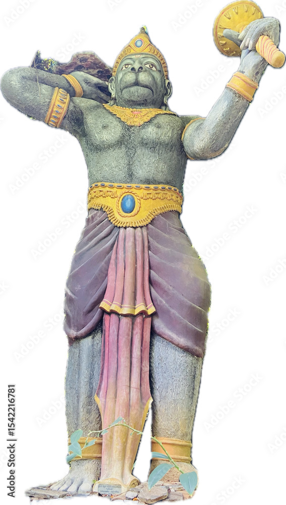 Obraz premium statue of an hanumantha god