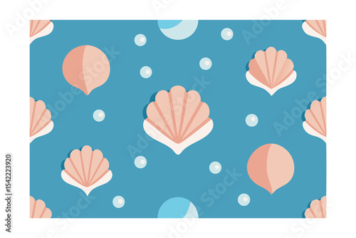 seamless background with hearts