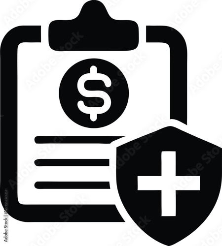 Medical insurance icon