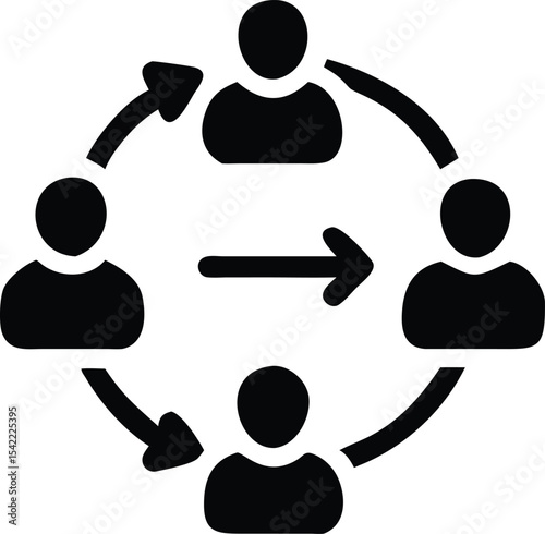 Meeting point icon