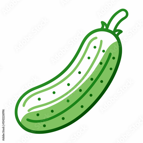 cucumber and tomato isolated