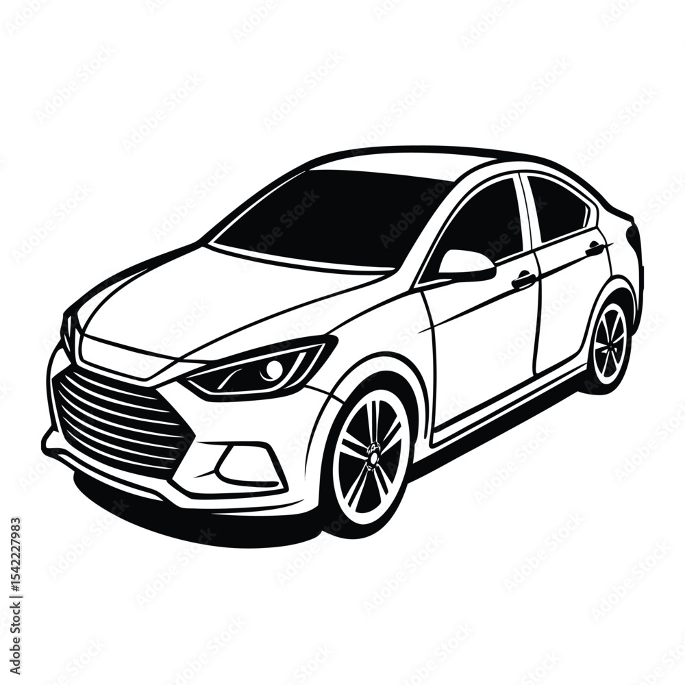 Fototapeta premium car veriation icons Adobe Illustrator Artwork