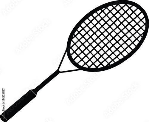 badminton bat silhouette  vector,badminton bat icon