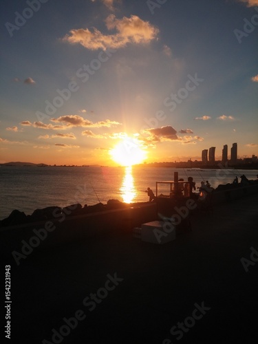 Photography istanbul , beach sunset 1