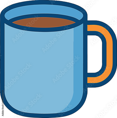 Warm cup filled with brown beverage displayed on a clean surface at a cozy indoor setting during morning hours