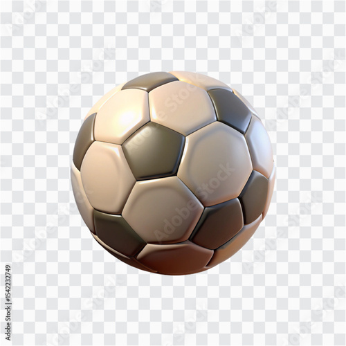3D Soccer Ball Icon PNG | Sports Equipment, Football, Athletic Gear Illustration