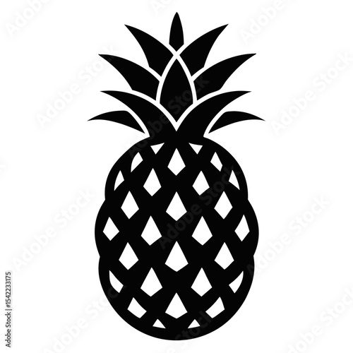 vector illustration of pineapple