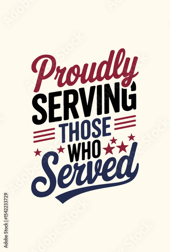 Military Appreciation Quote Vector Design– Veterans Day Typography for T-Shirts & Prints