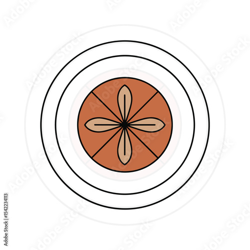 Bartender Coaster Vector Art, Cocktail Drink Illustration Design