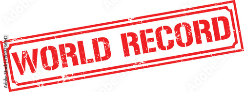 Grunge stamp world record