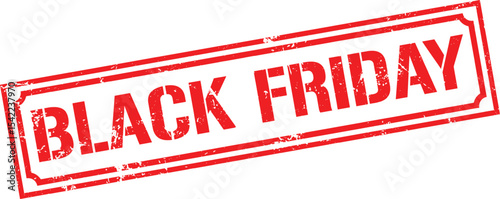 Grunge stamp black friday