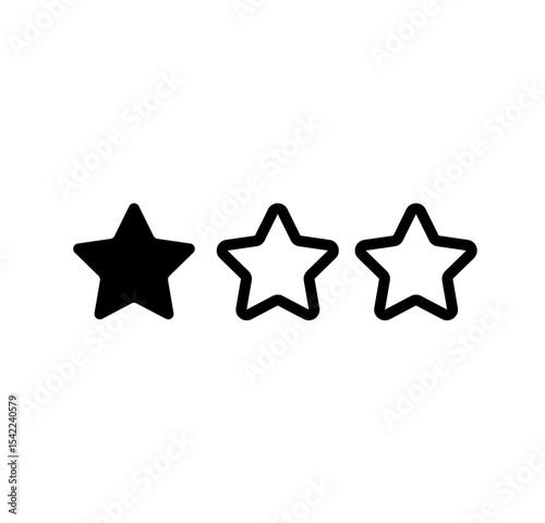 rating vector icon