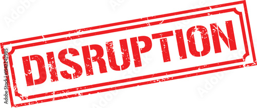 Grunge stamp disruption