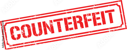 Grunge stamp counterfeit
