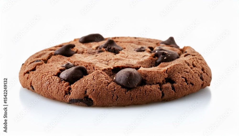 Fototapeta premium Chocolate chip cookie close-up