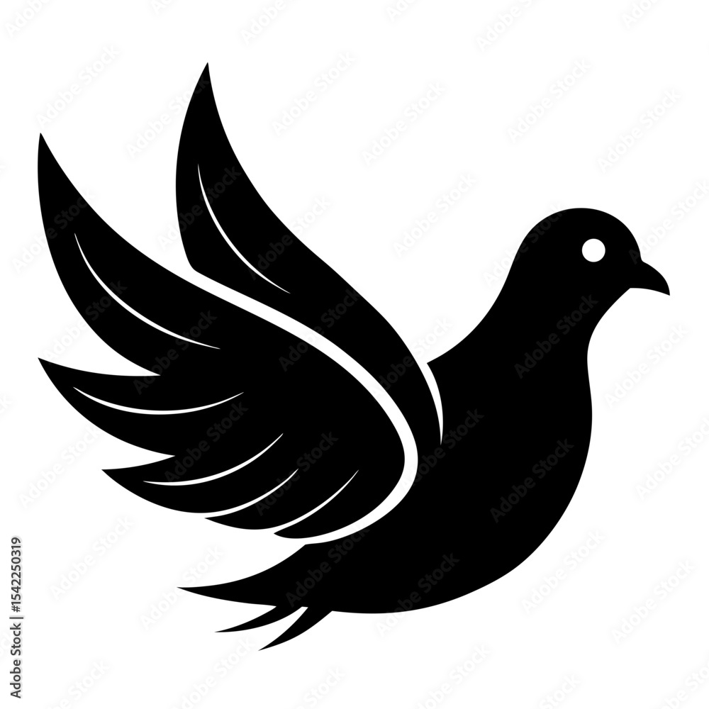 Obraz premium bird vector illustration