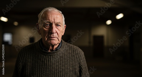 potrait old man in the culture 