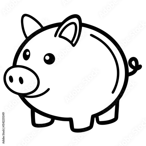 pig vector illustration