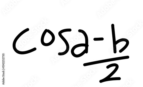 Hand Drawn scientific and mathematical calculations