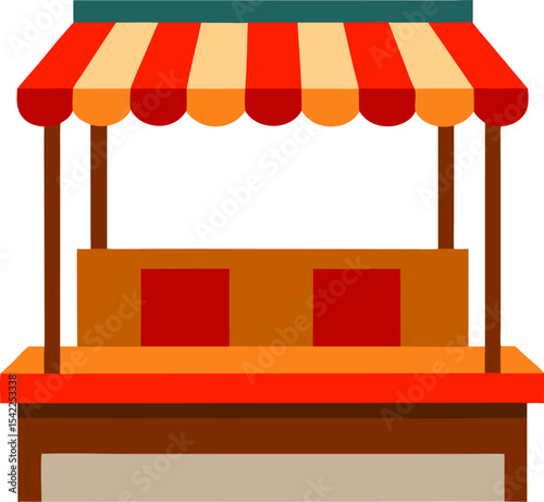 vector illustration of a store