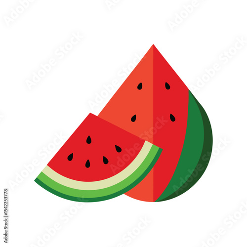 Juicy Watermelon Slices Summer's Refreshing Treat