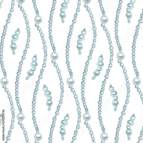pearl seaweed seahorse coral sea flowers leaves watercolor illustration isolated on white set ocean life red blue grey