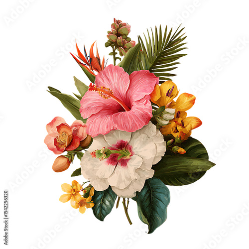 Flores tropicales png