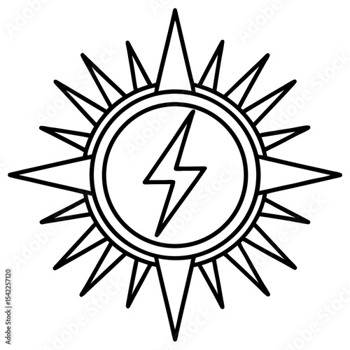 vector illustration of an abstract symbol